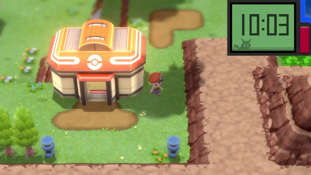 Sinnoh Region mit Pokemon Center