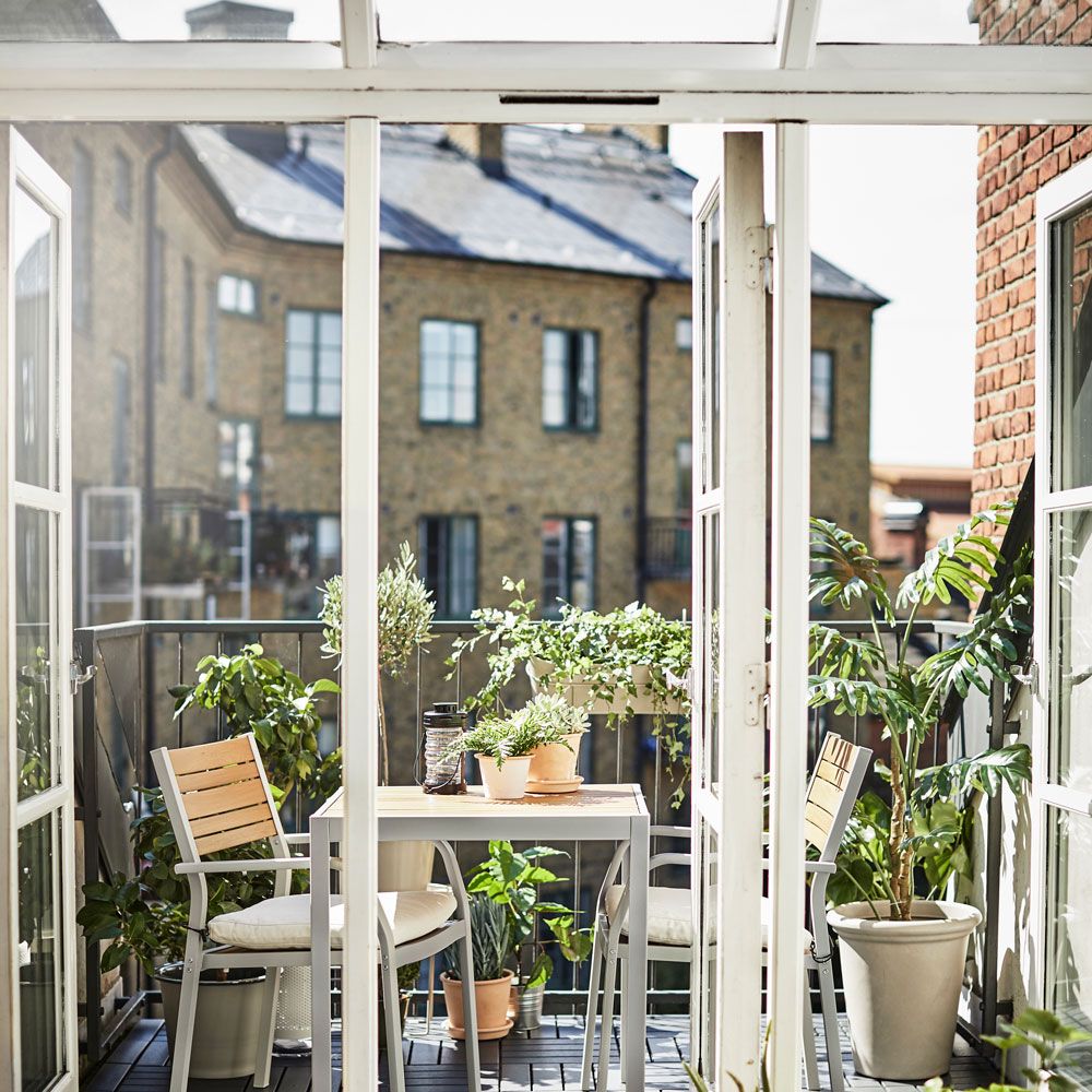 This IKEA balcony table is perfect if you have a small space | Ideal Home