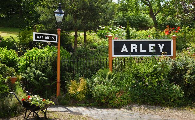 Arley station on Severn Valley Railway