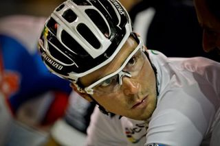 Leigh Howard concentrates before the wheel race final.