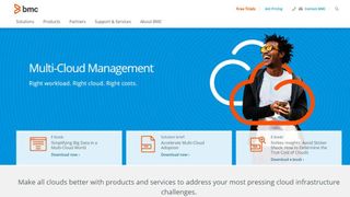 BMC Multi-Cloud Management's homepage