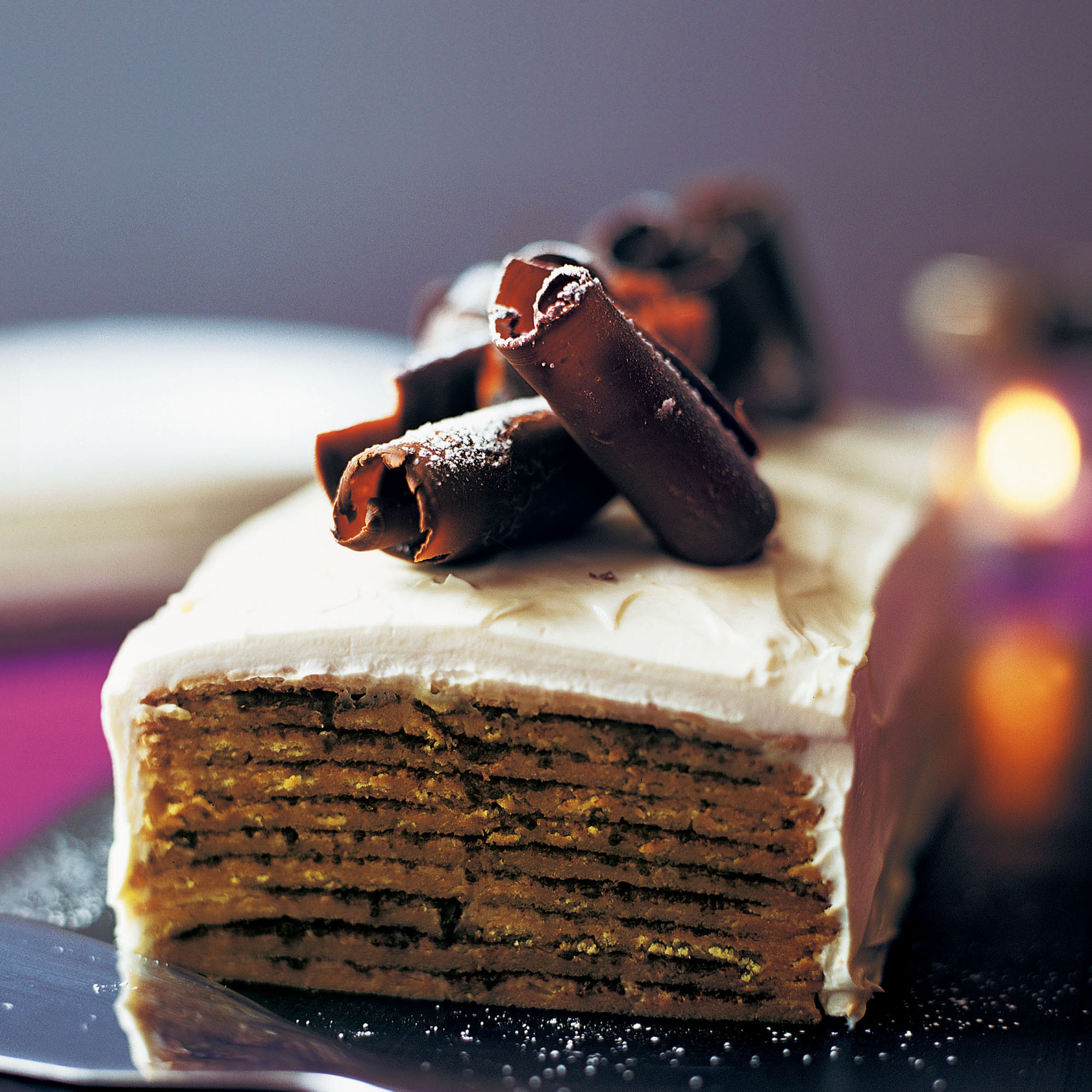Rich Coffee, Chocolate and Mascarpone Torte