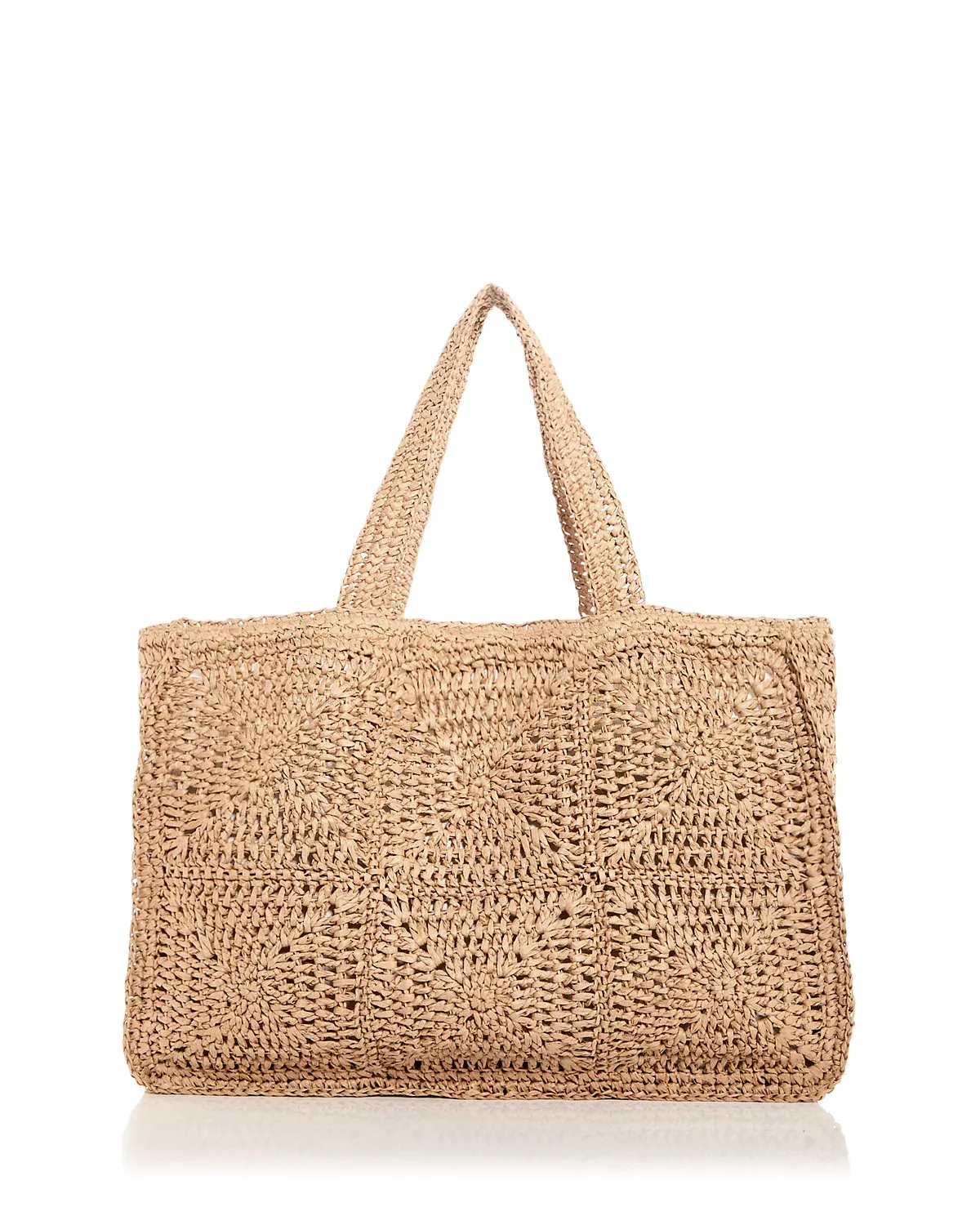 AQUA, Straw Tote - Exclusive
