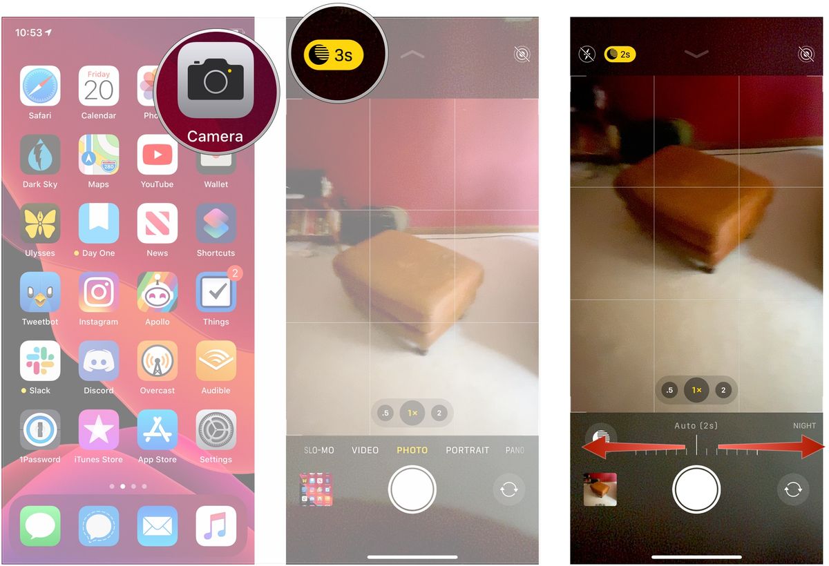 how to use night light on iphone 11