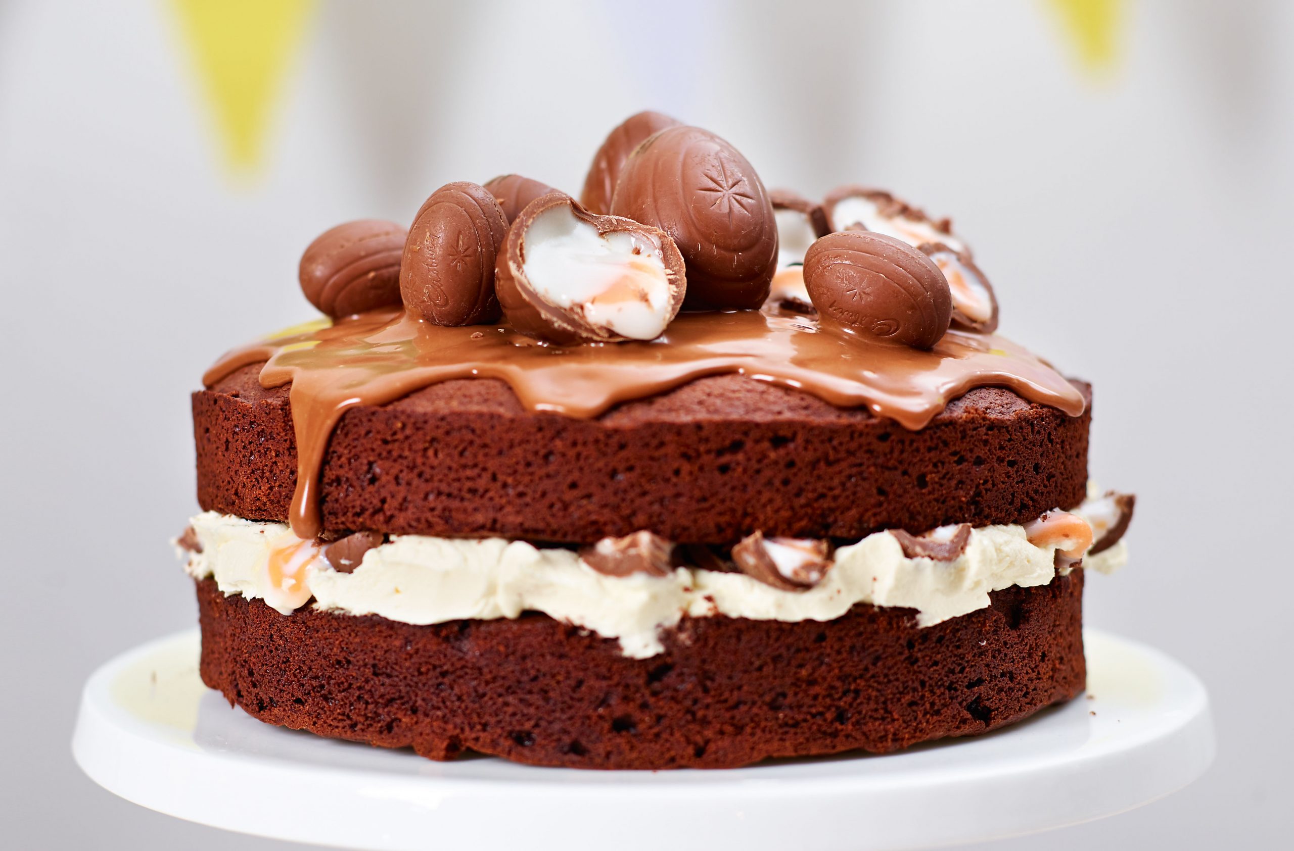 Creme Egg cake | Dessert Recipes | GoodTo