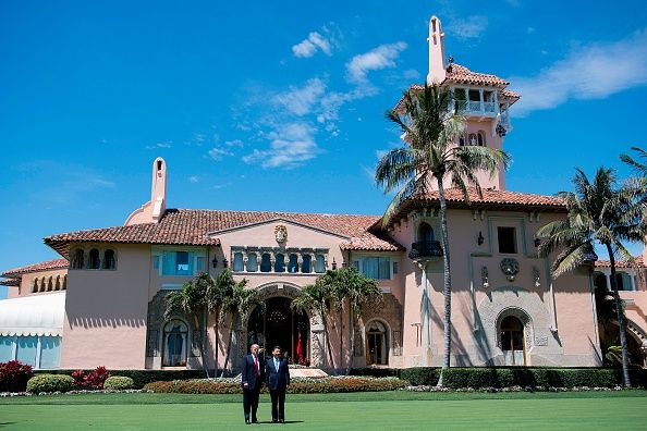 Donald Trump and Xi Jinping at Mar-a-Lago.