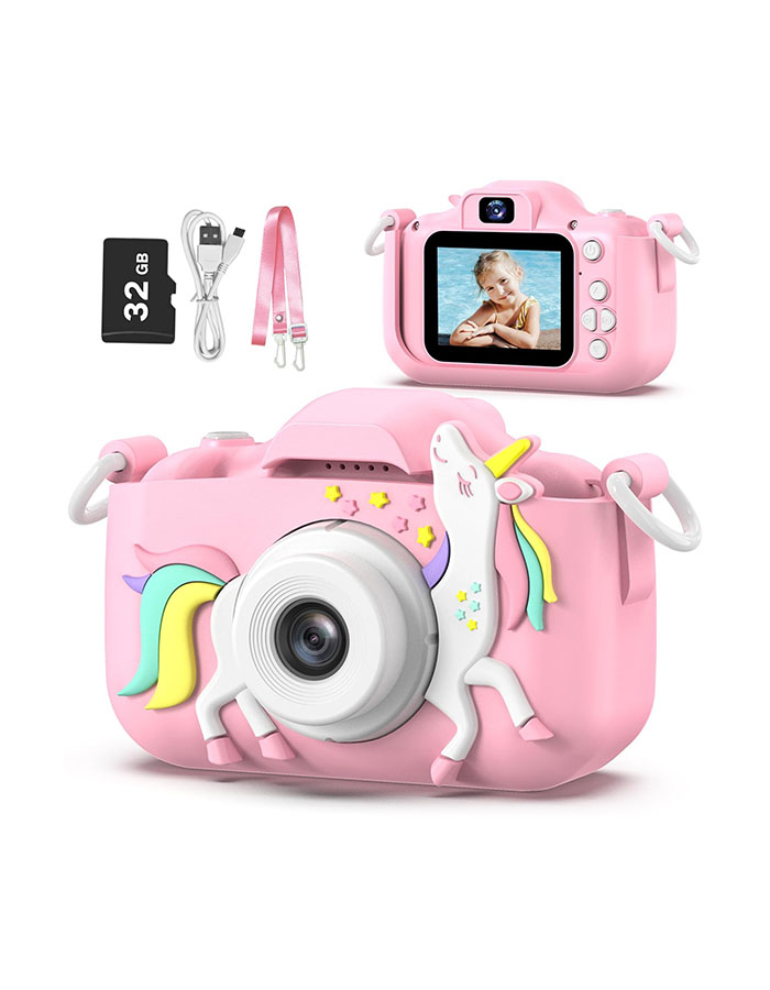 Masterbee Children&#039;s Camera Toys for Girls &amp;amp; Boys, 3-12 Years - 1080p Hd Video Kids Digital Camera - Perfect for Christmas &amp;amp; Birthday Gifts