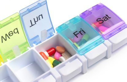 For safety pills packaged in daily dispenser box