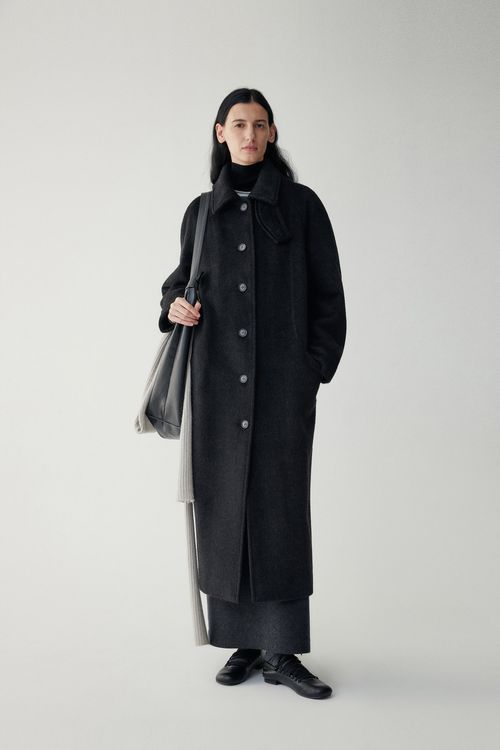 Boxy Suri Alpaca Coat