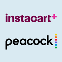 Free Peacock Premium (with ads) with Instacart Plus