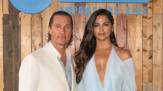 Matthew McConaughey with wife Camila Alves McConaughey