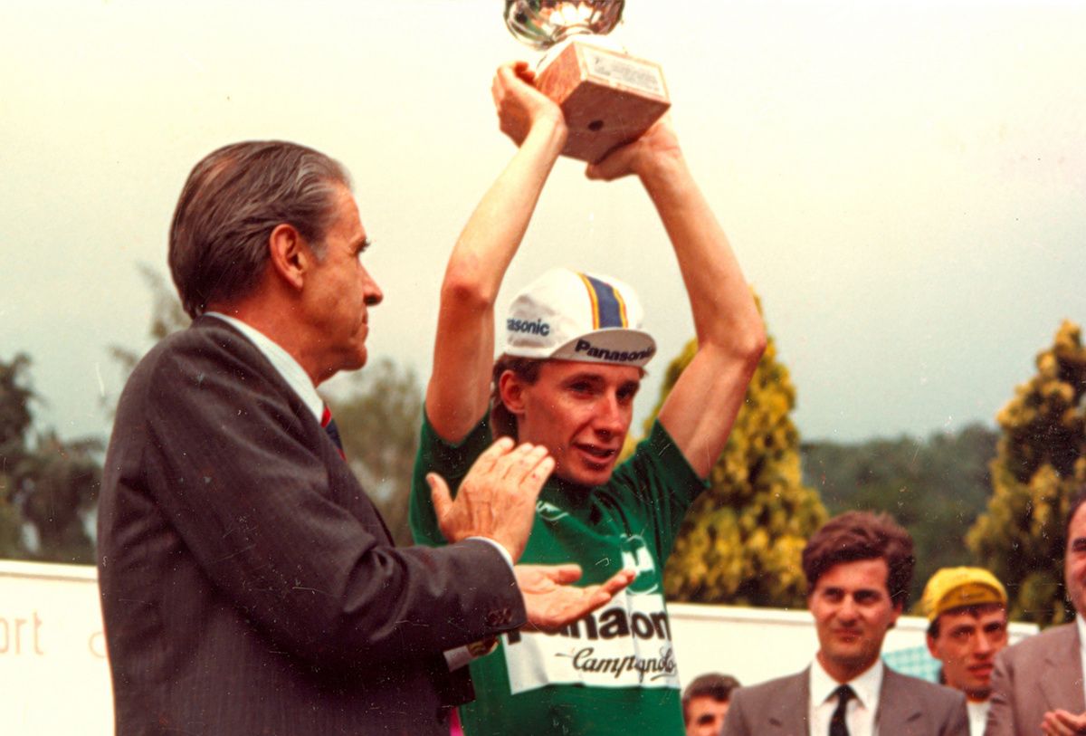 On his sole appearance at the Giro d'Italia, Robert Millar won the Mountains classification and finished second on GC