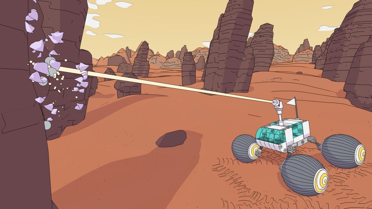 Mars Rover Build Game Mars is the ultimate sandbox in 'Mars First Logistics', a physics-based ...