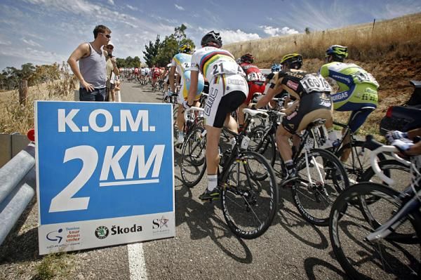 2K to go for Evans to the KOM.