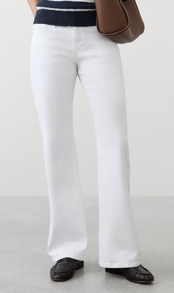 Banana Republic Factory, Bootcut Mid-Rise Slim Jean (Was $100)