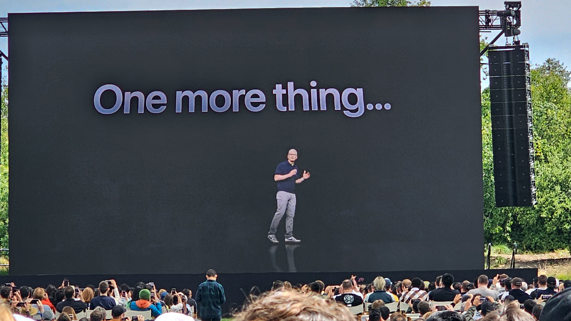 Tim Cook WWDC 2024 One more thing...