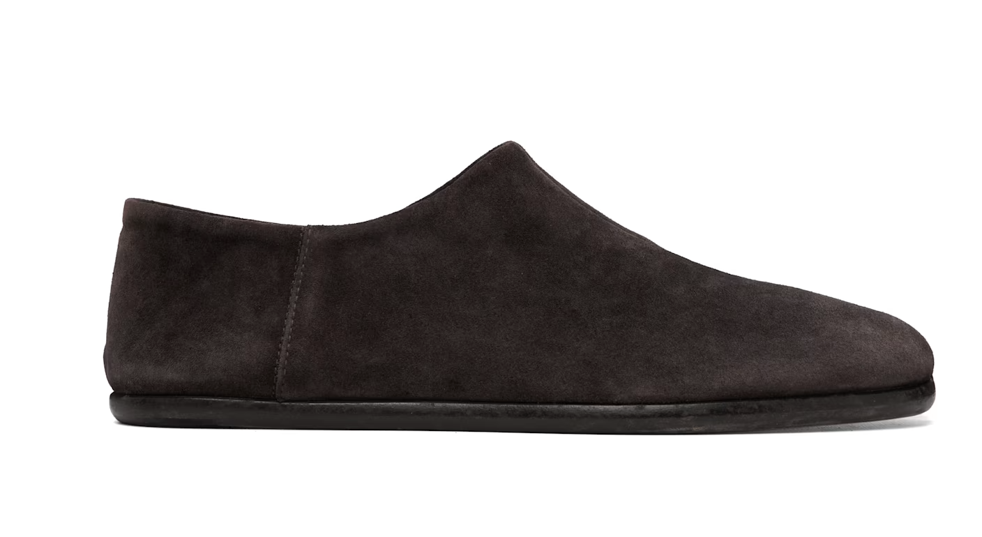Maison Margiela, Brown Tabi Babouche Loafers