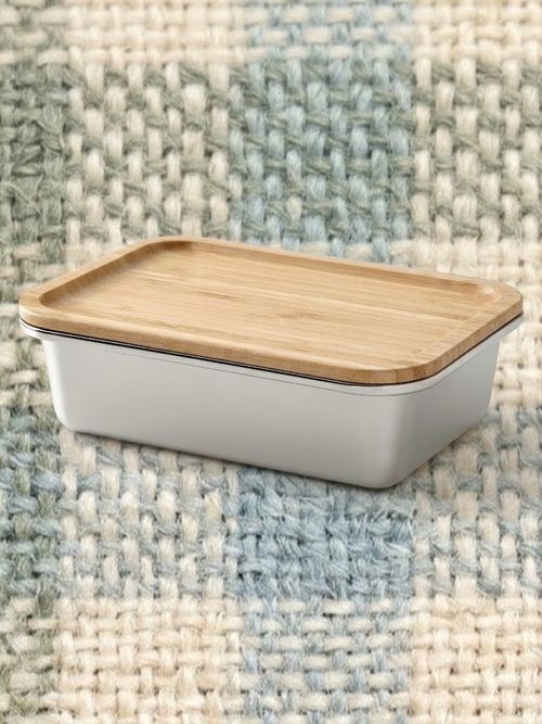 365+ Stainless Steel Food Container With bamboo Lid