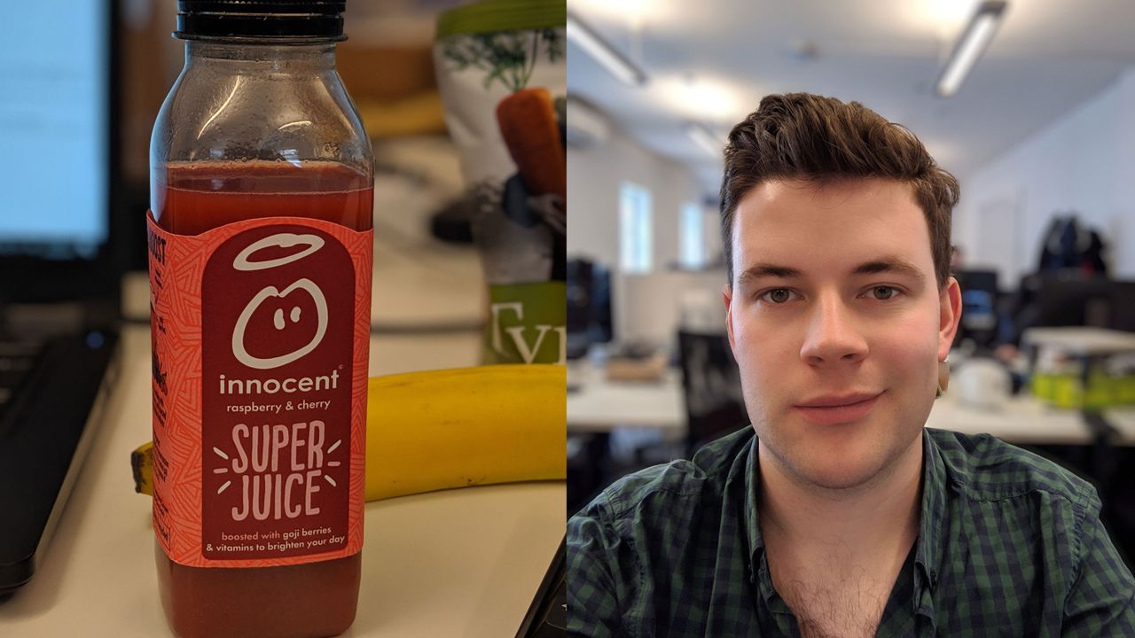 Portrait mode, through the rear and front cameras respectively. Image credit: TechRadar