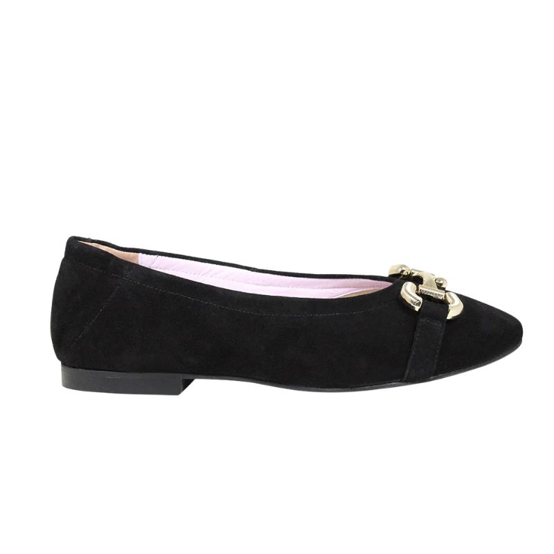 Image of black ballet flats