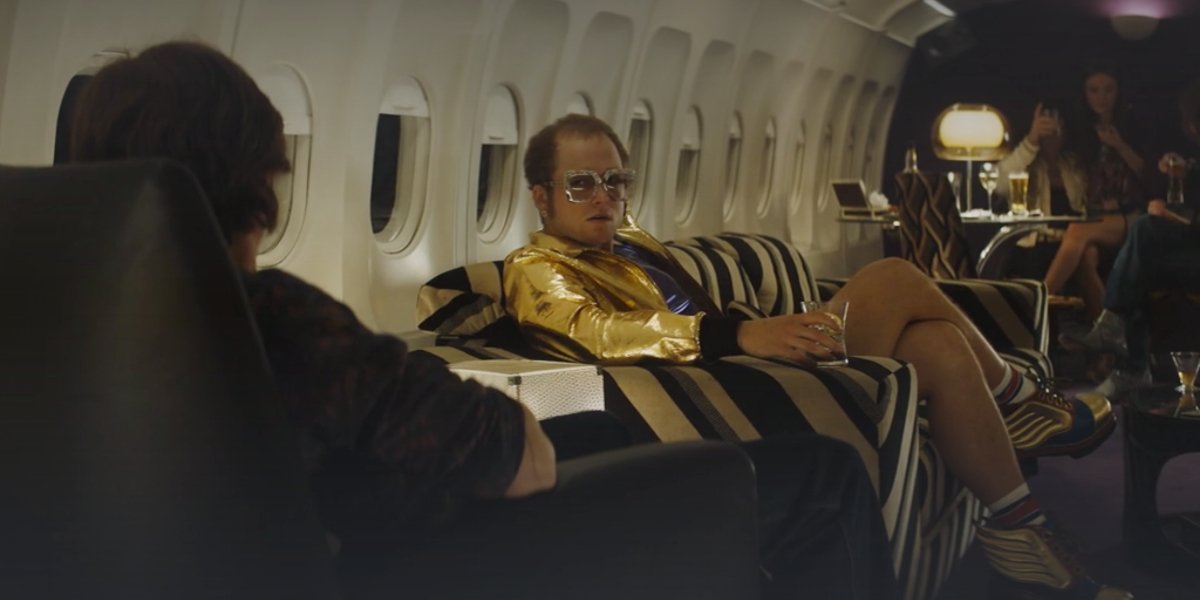 Hollywood Movie Costumes and Props: Taron Egerton's Elton John