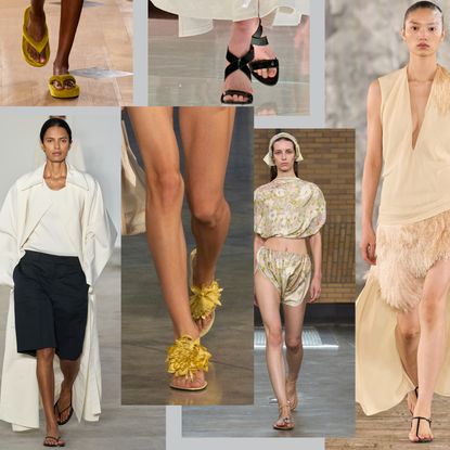 sandal trends on the spring 2026 runways 