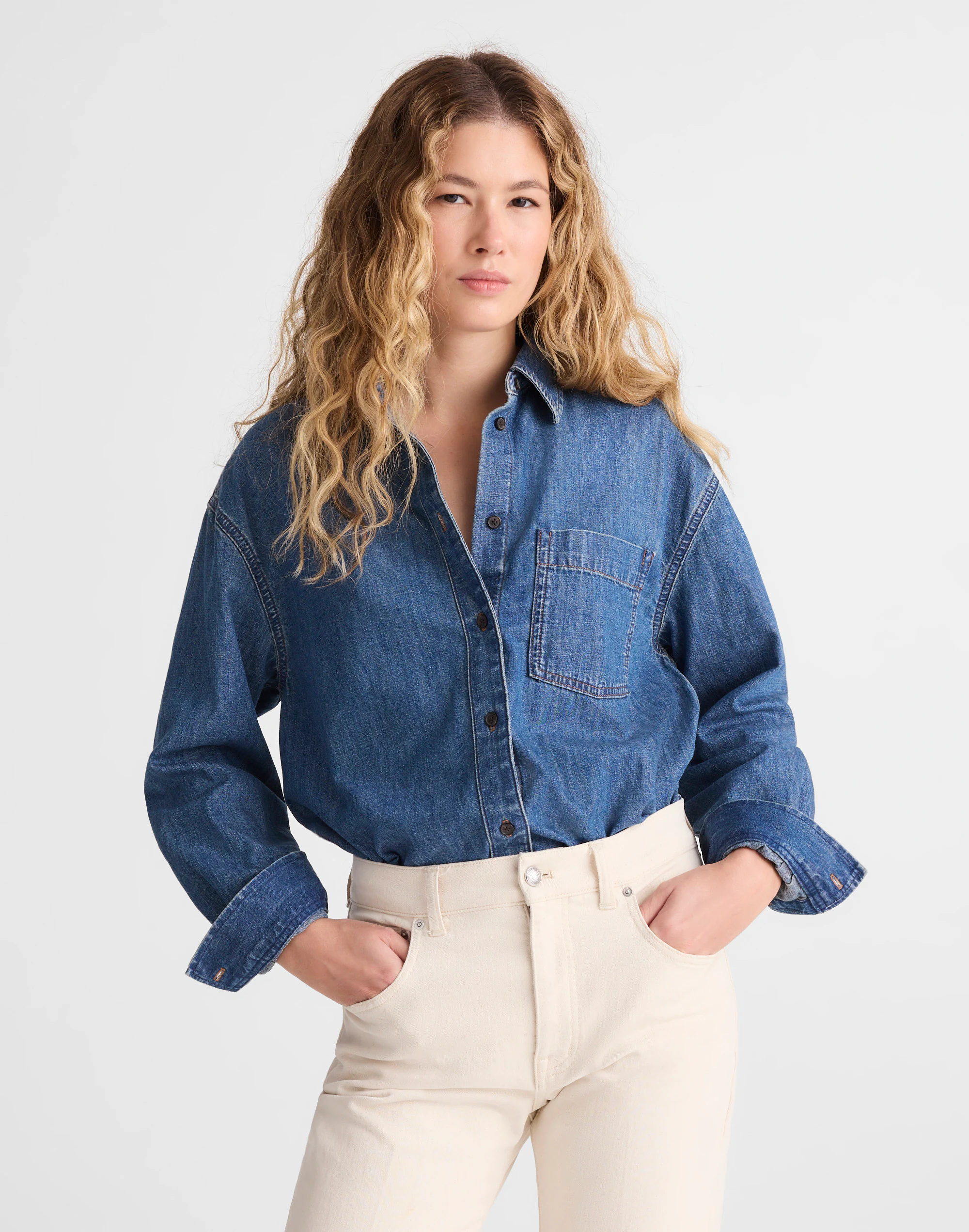 The Easy Shirt in Denim