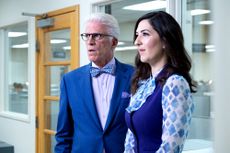 A scene from The Good Place.