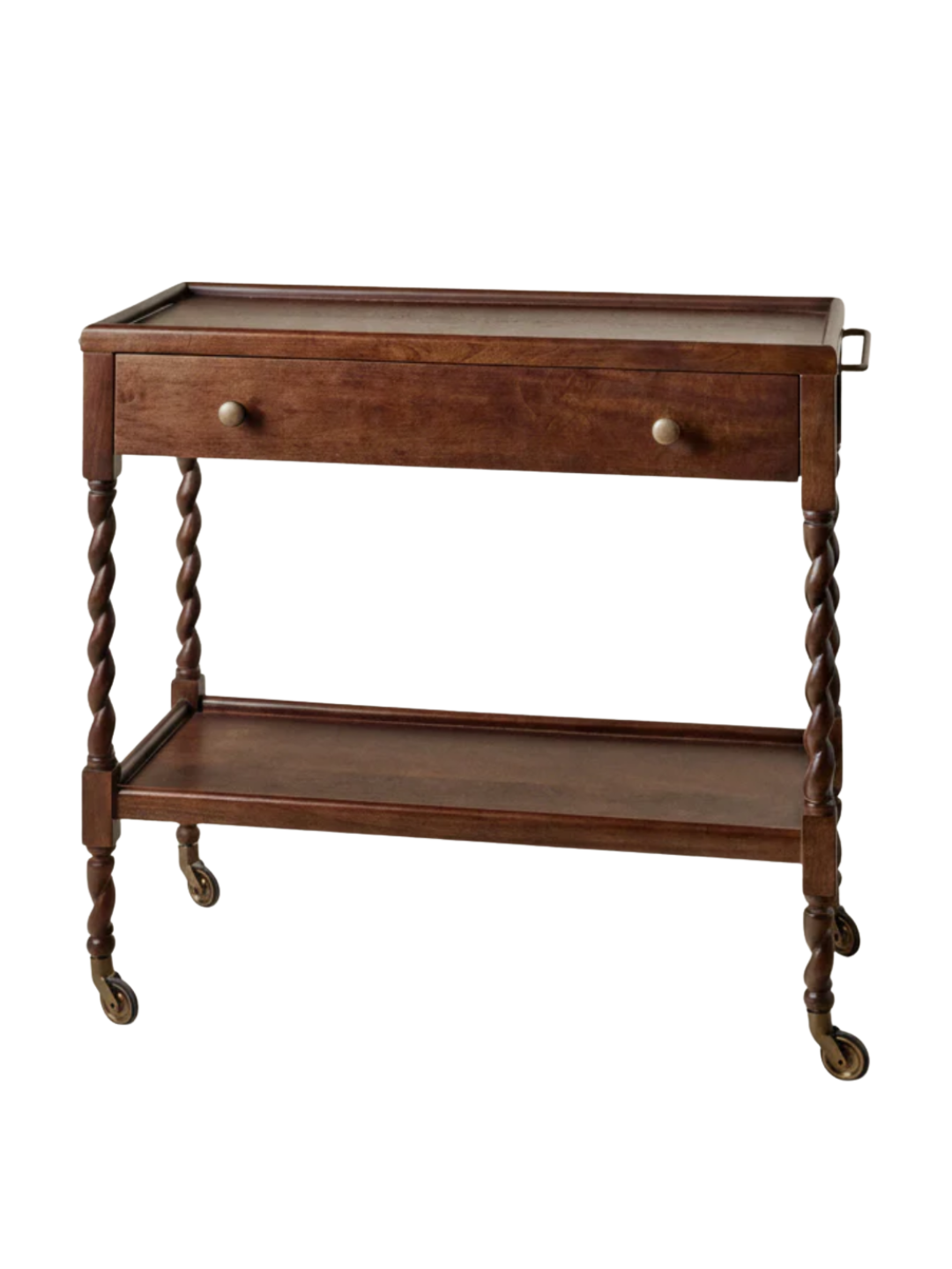 a bar cart