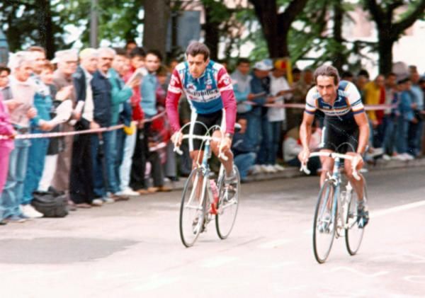 Franco Ballerini and Eddy Planckaert