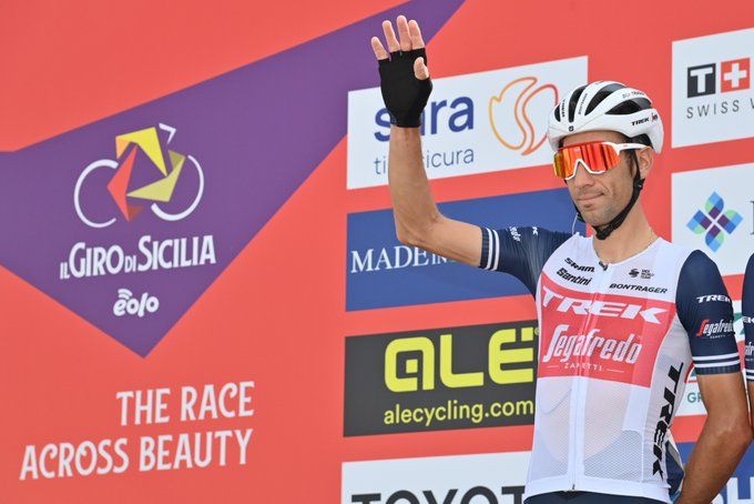 Vincenzo Nibali (Trek-Segafredo) at the Giro di Sicilia