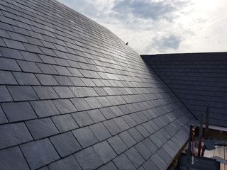Quarried Spanish slate roof