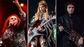 Dio Lzzy Hale and Tony Iommi