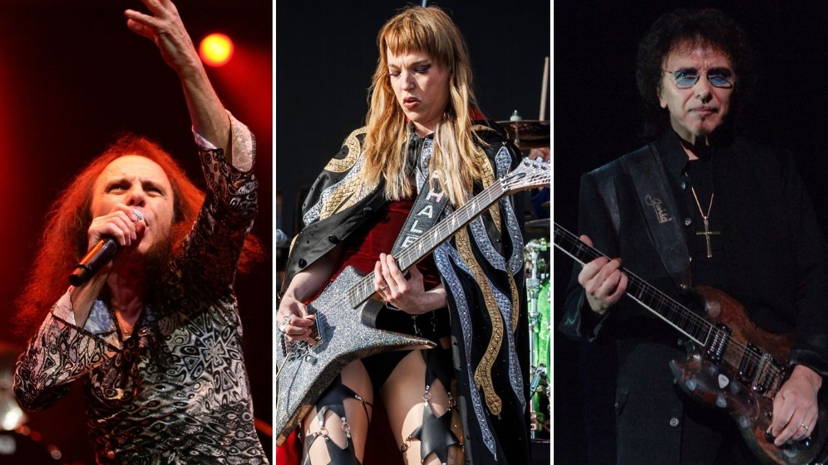 Dio Lzzy Hale and Tony Iommi