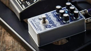EarthQuaker Devices Sea Machine pedal close-up