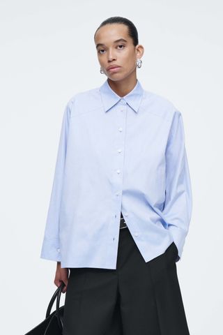 Relaxed Double-Cuff Shirt