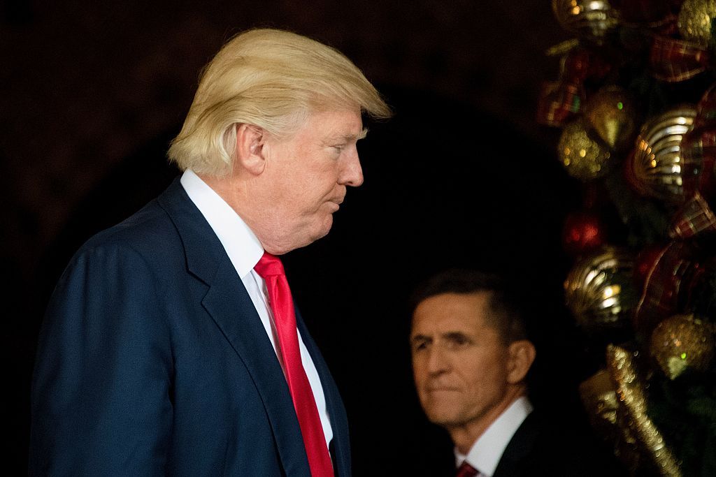 Donald Trump and Michael Flynn.