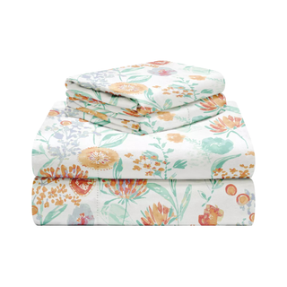 Super soft peach blossom cotton bedding set