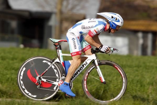 Emanuele Sella (Androni Giocattoli) limited his losses against the watch.
