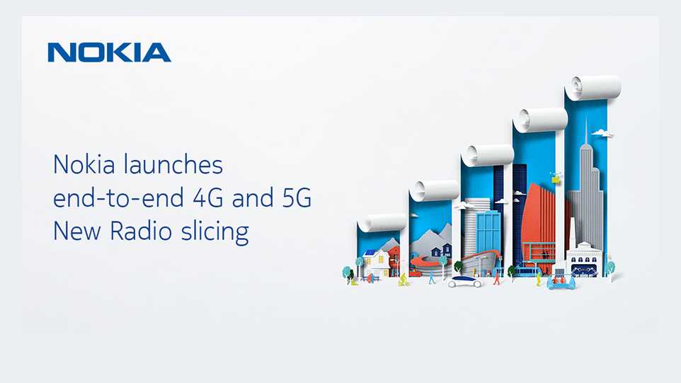 Nokia 5G network slicing announcement.