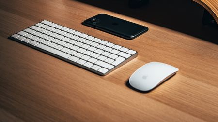 Apple Magic Mouse and Keyboard