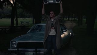 John Cusack holds up a boombox in Say Anything