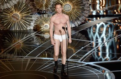 2015: ...And when he stripped down into his underwear.