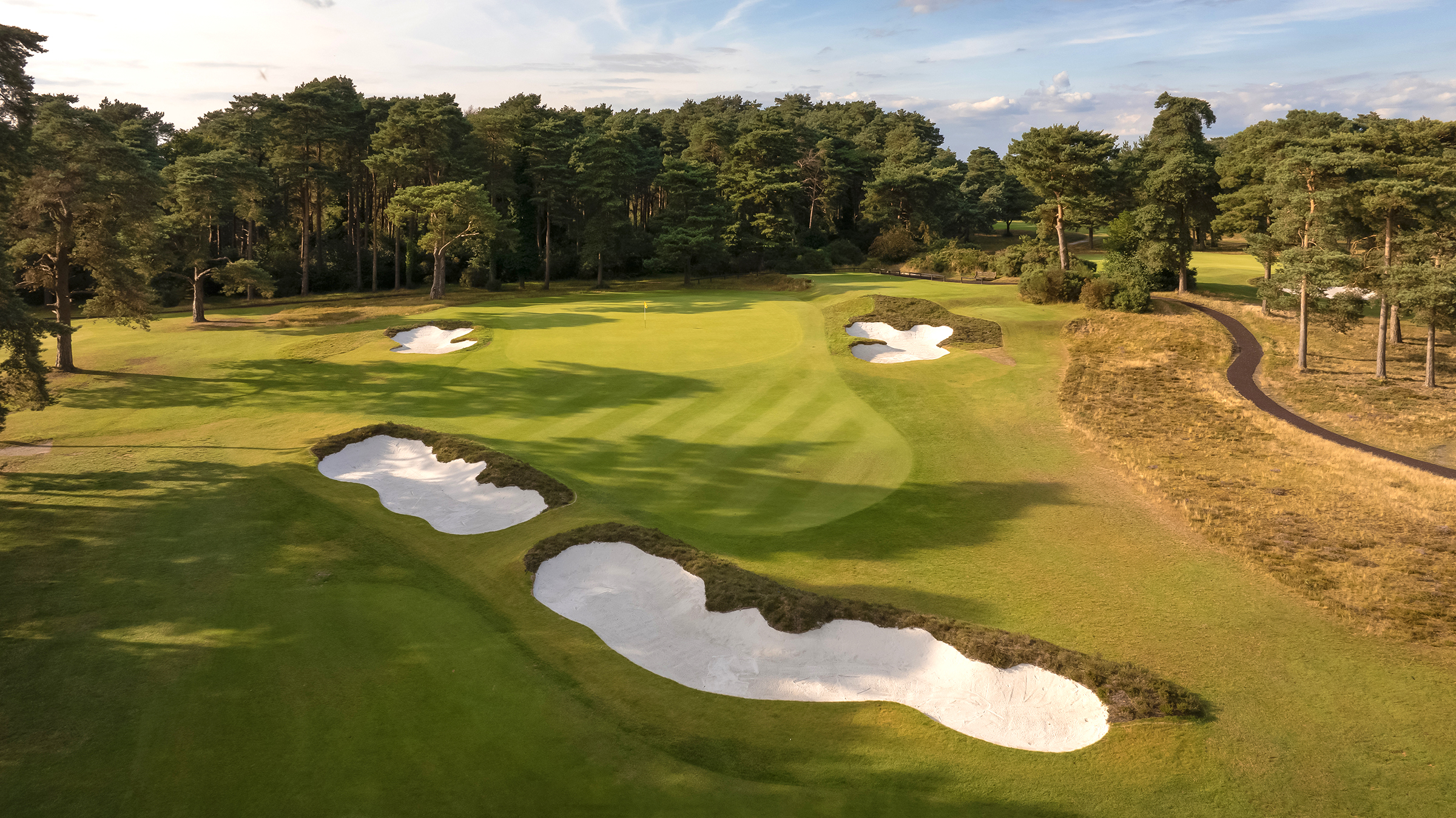 The par-4 10th at Blackmoor Golf Club