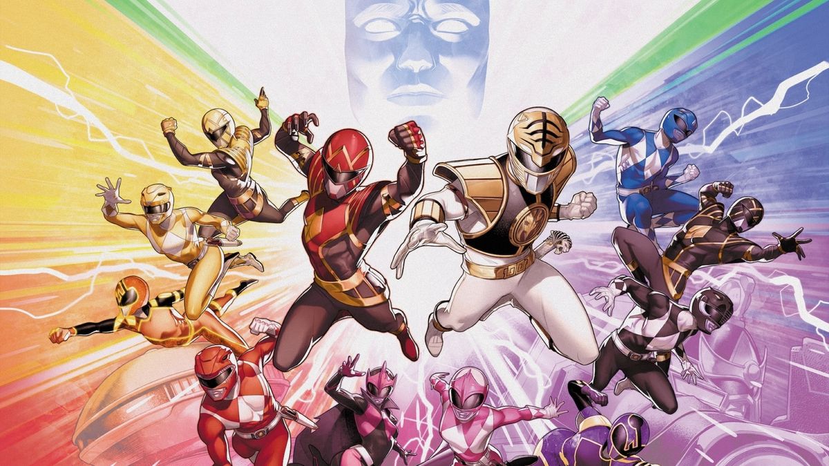 box art for Mighty Morphin Power Rangers Complete Comic Book Collection