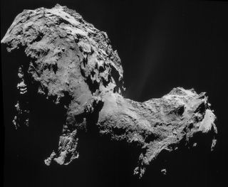 Comet 67P on Sept. 19, 2014