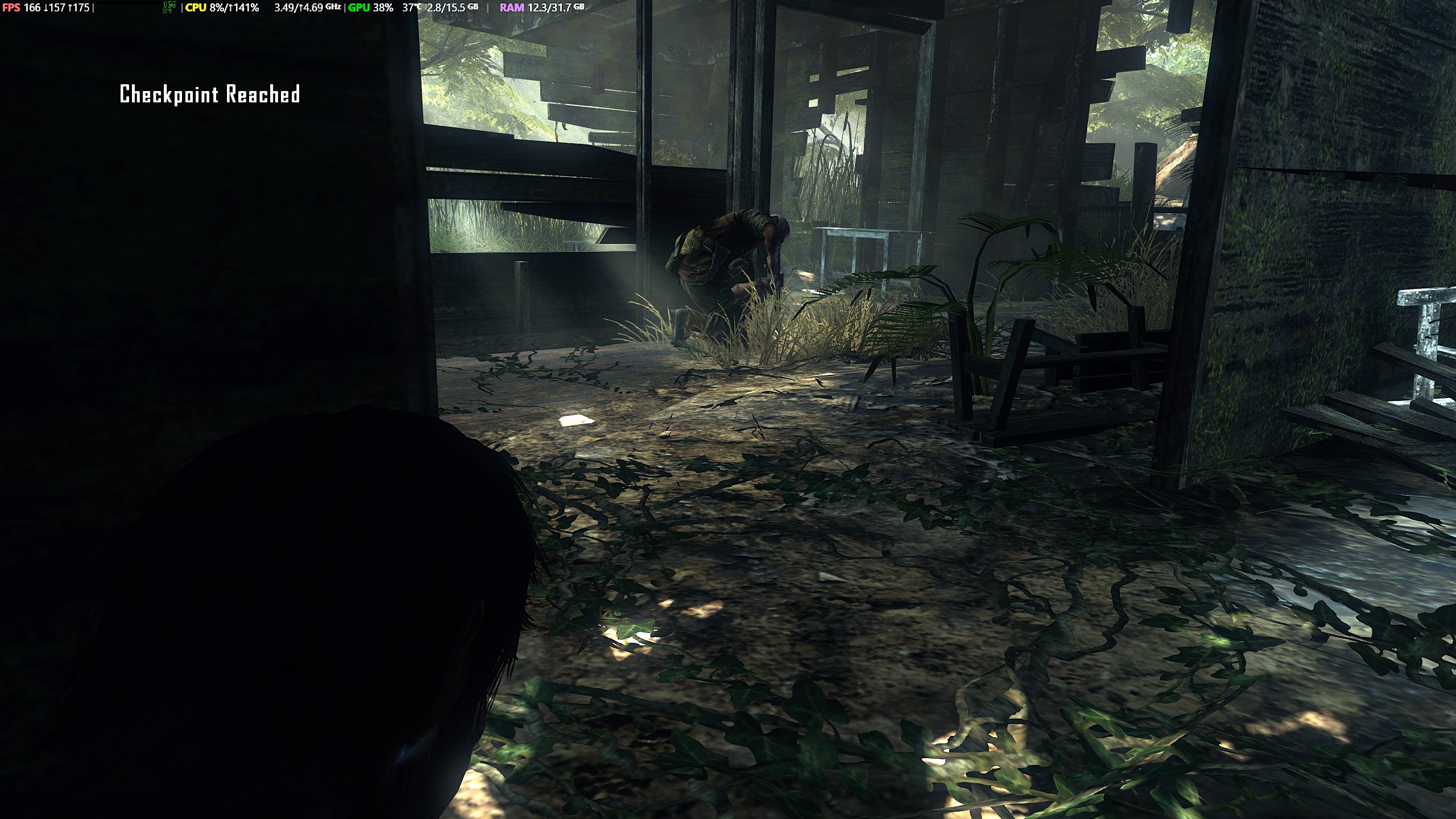 The new Steam performance overlay running on top of Call of Duty: Black Ops 2.