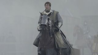 Duncan the Tall riding a horse in A Knight of the Seven Kingdoms season 1