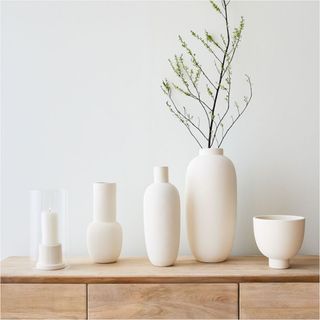 Foundations Whitewash Vases