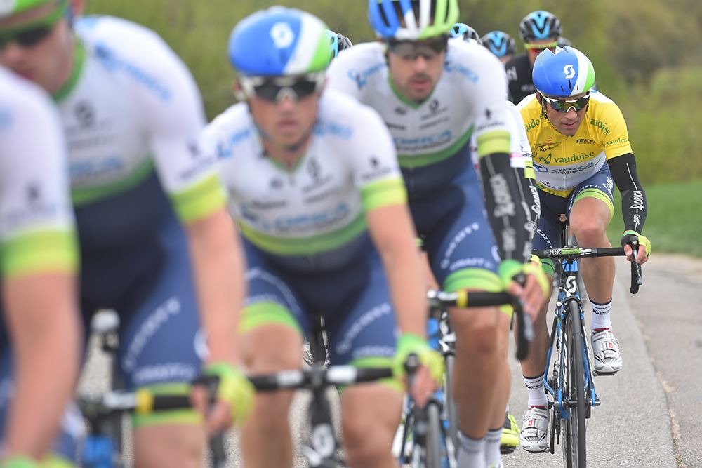 Orica-GreenEdge during stage 3 at Tour de Romandie